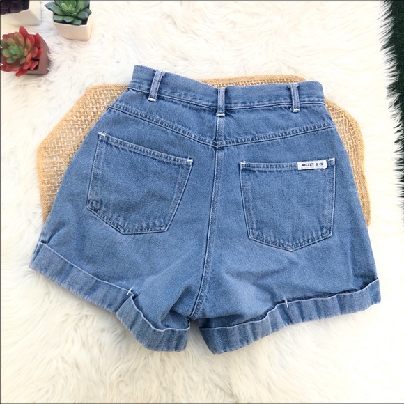 Vintage Mom Jean Shorts Goofy Patch - Picture 6 of 11